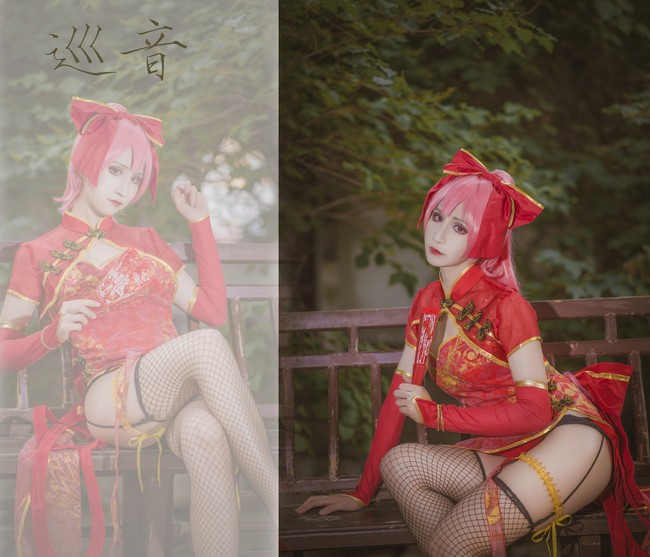 v家金丝雀旗袍 第5张图