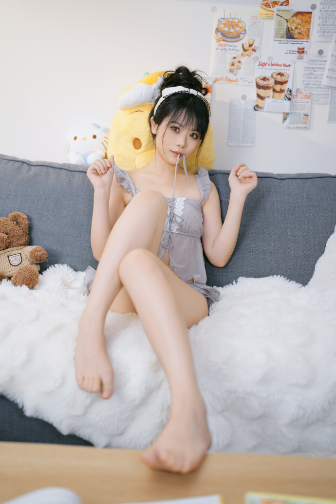 灰色星星睡衣 第1张图